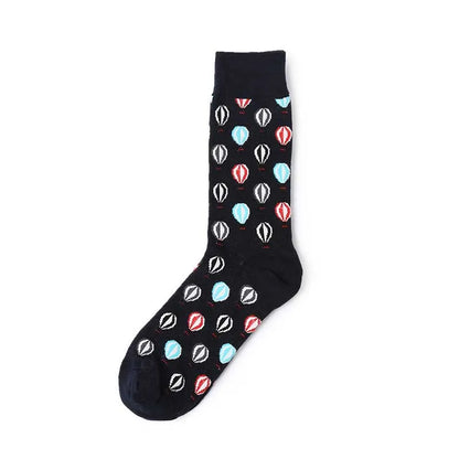 Animal Pug Elephant Lionu Funny Socks Men Chili Hamburg Pizza Crew Socks Harajuk Novelty Gift Sokken Unisex Skateboard Socks
