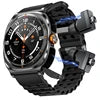 IP67 Waterproof Earbuds SmartWatch GT98 2 in 1 Smart Watch with Earphone Da Fit App 400Mah 30Mah Headset BT Calling Heart Rate