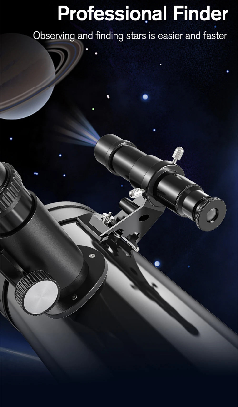 Professional Astronomical Telescope, 875X Reflective Monocular, Astronomic HD, Space Stargazing, Bird Watching, Gift for Kids