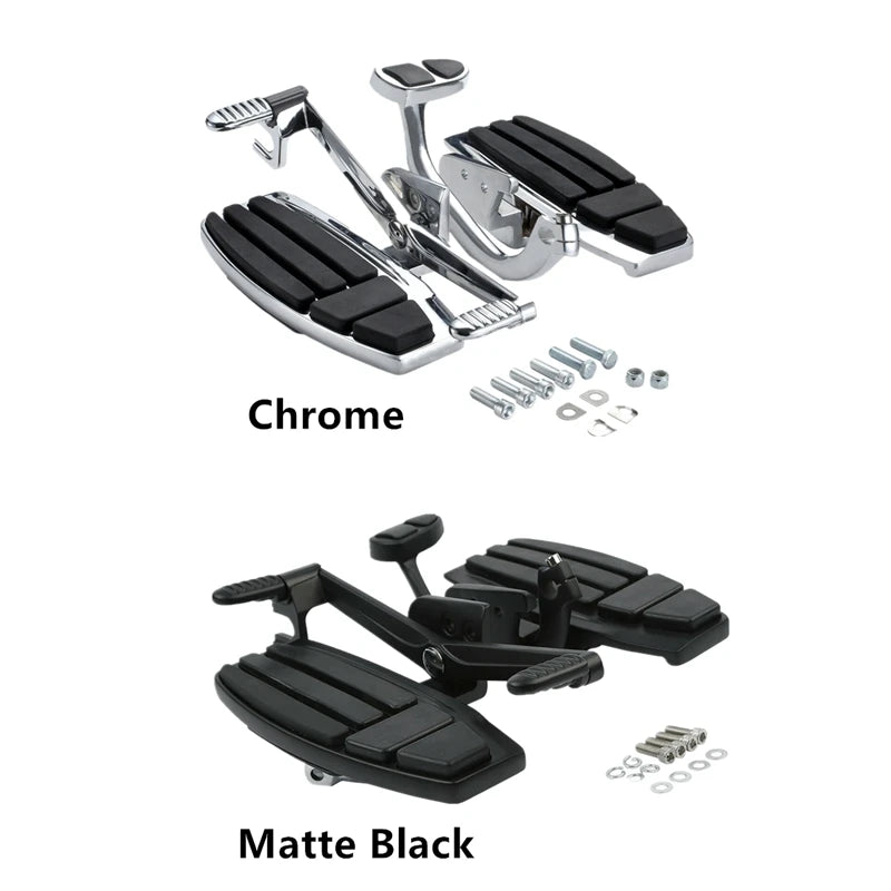 Motorcycle Driver Floorboard FootBoard Kit Pedal For Honda Goldwing GL1800 F6B Models 2001-2017 Valkyrie 2014-2015