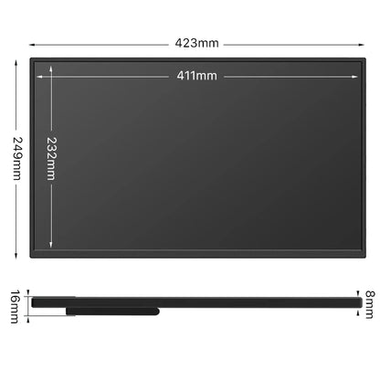 OEM/ODM 100Hz Portable Gaming Monitor HDR Full HD 100% SRGB Type-C Compatible Multi-devices LCD Display Laptop Screen Extender