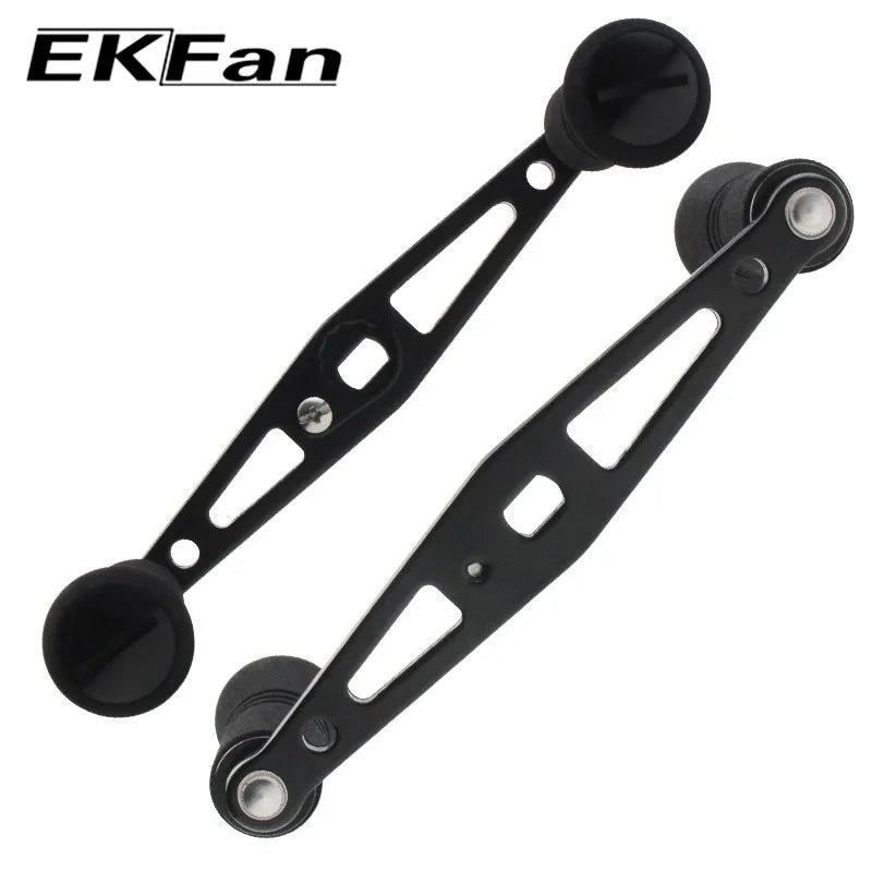 EKFan 110MM Aluminum Alloy Fishing Reel Handle + EVA Knob for 8*5mm Hole DAI Fishing Reel DIY Tool