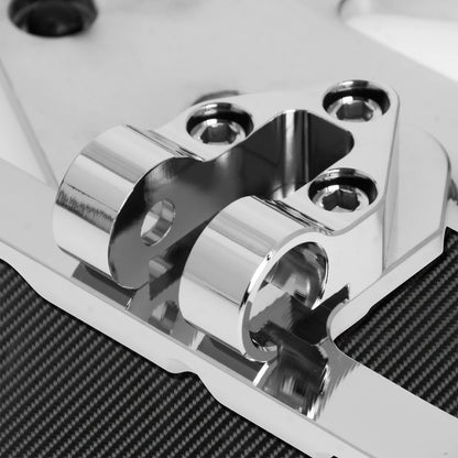 Motorcycle Floorboard Front Rear Footrest Driver Footpeg Passenger Pedal For Harley Touring Electra Street Glide Dyna Softail FL