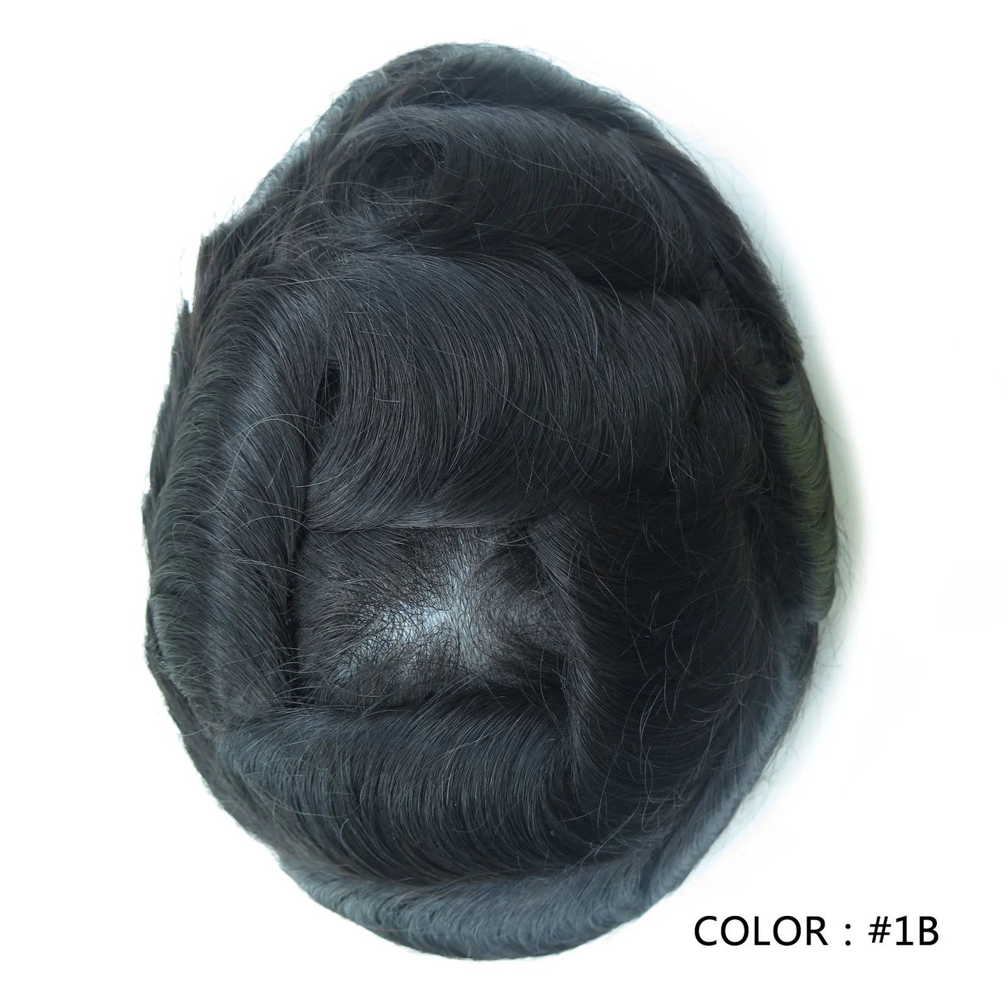 Full Swiss Lace base Blonde Hair toupee for Men indian remy hair Bleached Knots  Natural Hairline hair System for Man