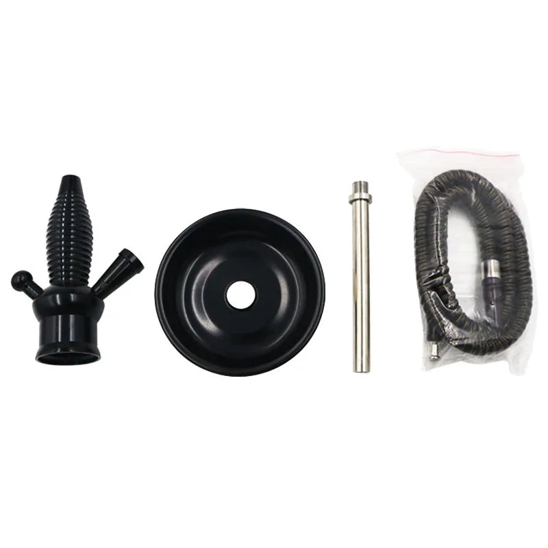 Aluminun Shisha Narguile  Hookah Stem Kit for Wine Bottle Large Hookah Chicha Most Of Bottle Cachimbas Nargile Accessories