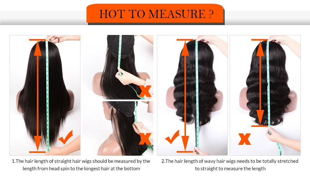 13x6 HD Lace Front Wig With Bangs Preplucked for Women Glueless Wigs Human Hair Natural Black Straight 360 HD Lace Frontal Wigs