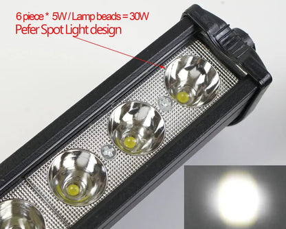 Motorcycle Headlight Headlamp Light Waterproof Front Fork Light Lamp With Bracket For Honda Grom MSX 125SF Ducati Venom MSX125