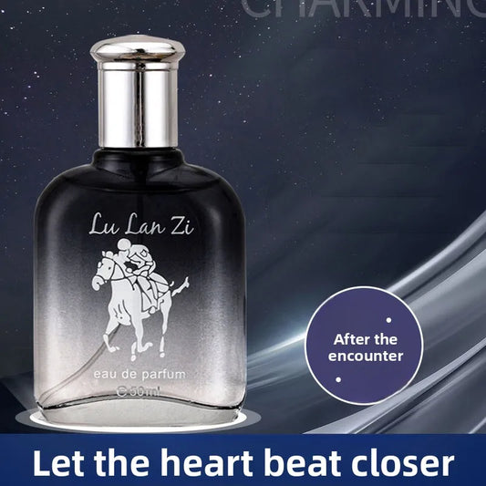 Lulanzi Men's Woody Marine Ocean Fragrance Cologne 50ml Long Lasting Fresh Knight Perfume Daily Use Sample Size Spray