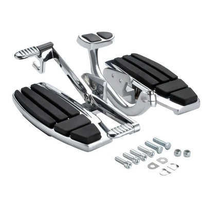 Motorcycle Driver Floorboard FootBoard Kit Pedal For Honda Goldwing GL1800 F6B Models 2001-2017 Valkyrie 2014-2015