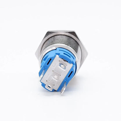 On Off PC Power Metal Waterproof Push Button Switch 12v for Car Ignition Switches Momentary/Latching NC 5V 220V 12 16 19 22 mm
