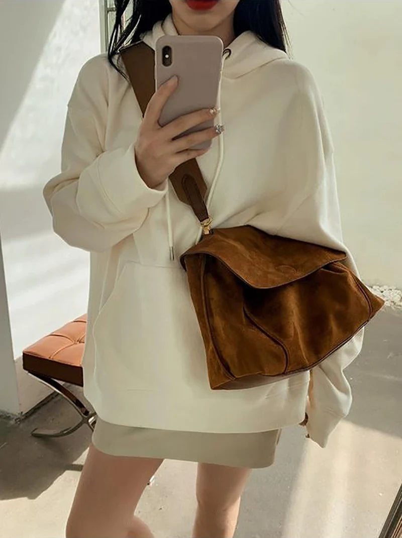 Winter Fashion Luxury Shoulder Bags For Women Retro Pu Leather Flap Crossbody Bag Lady Messenger Handbag Clutch Purse