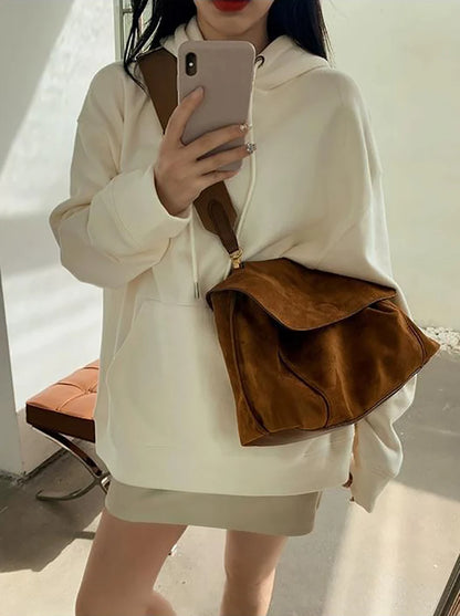 Winter Fashion Luxury Shoulder Bags For Women Retro Pu Leather Flap Crossbody Bag Lady Messenger Handbag Clutch Purse
