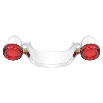 Motorcycle Rear LED Turn Signal Brake Light Bar License Plate Lamp for Harley Touring Electra Road Street Glide FLHX 2010-2021