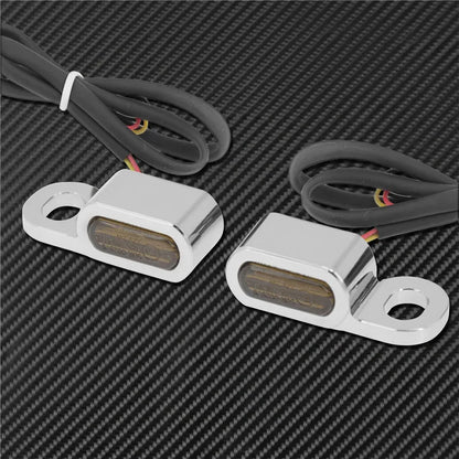 Motorcycle LED E Mark Turn Signal Light Indicator Mini Running Lamp For Harley Softail Touring Sportster XL 883 1200 FLHX Fatboy