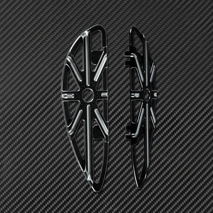 Motorcycle Floorboard Front Rear Footrest Driver Footpeg Passenger Pedal For Harley Touring Electra Street Glide Dyna Softail FL