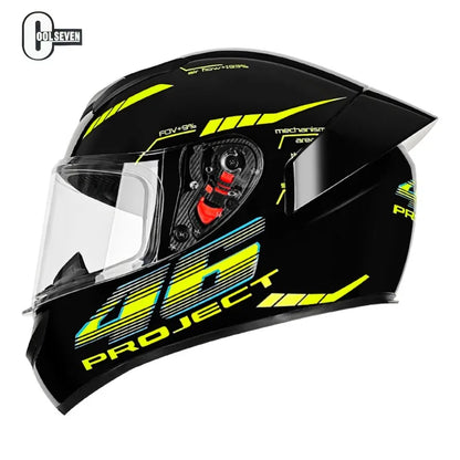 DOT Customized Color Cheap Full Face Motorcycles Helmet with Quick Release Buckle Customizable Logo/package Novel Design Helmets