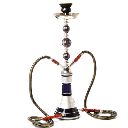 DEJAYA Travel Glass Shisha Hookah Pipe Chicha Narguile Completo Nargile with Sheesha Ceramic Bowl Charcoal Tongs Accessories