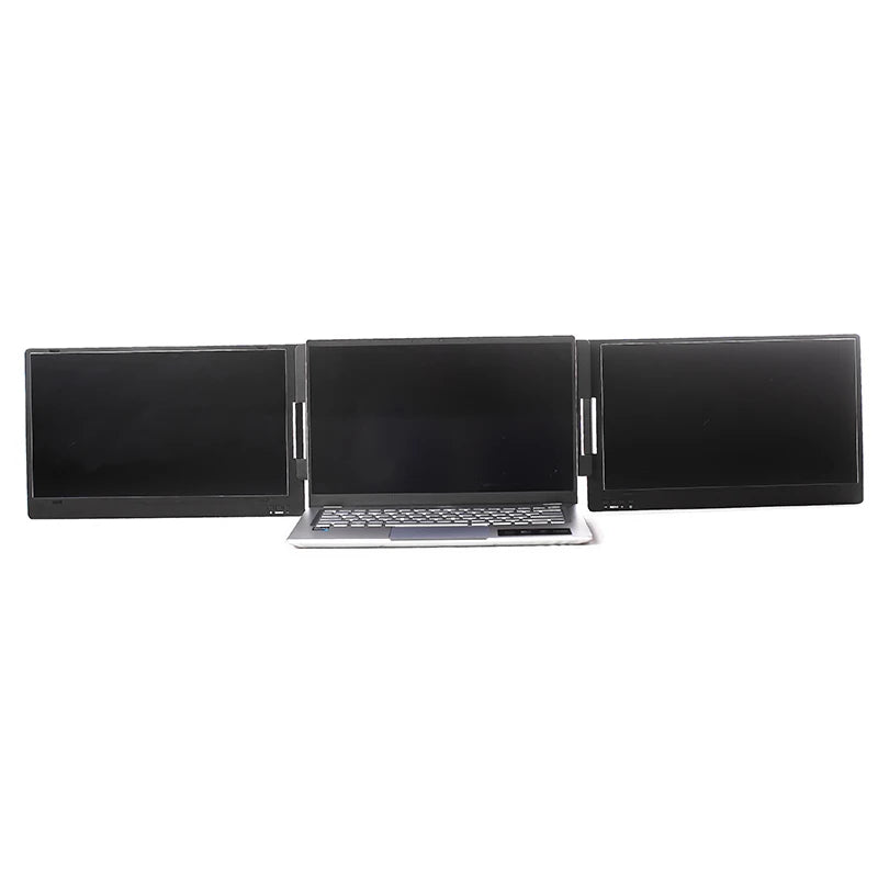 15.6 Inch Dual Triple Portable Laptop Screen Extender Monitor HD 2560*1440 2K IPS Display TFT Type-C Power Attachable Foldable