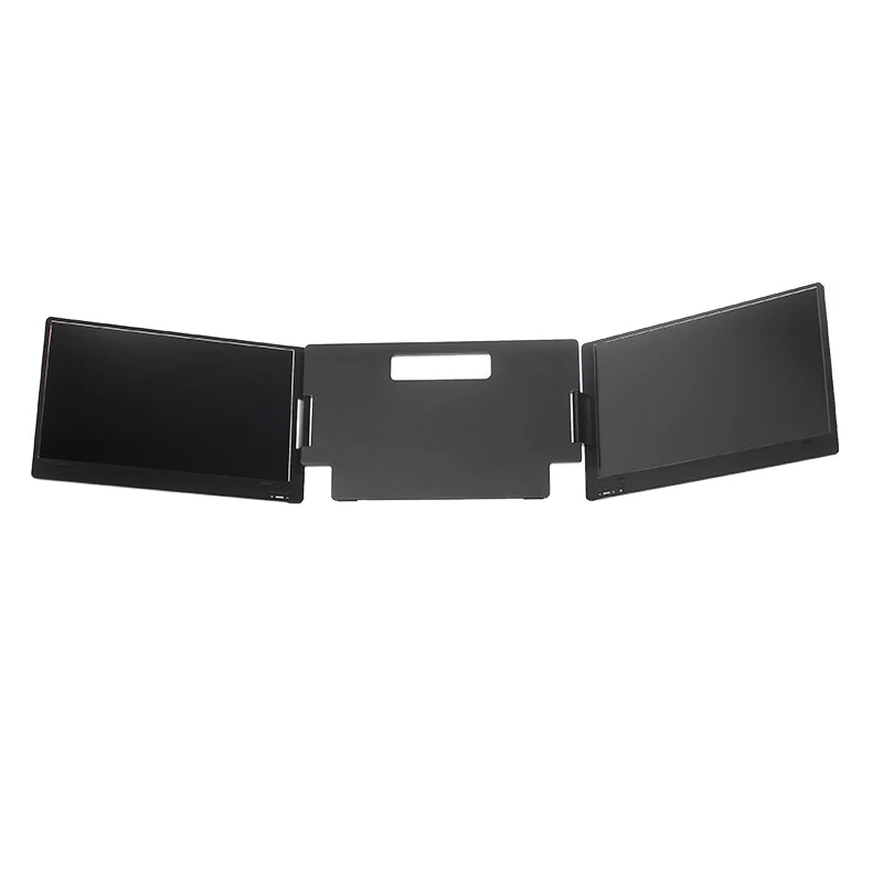 Portable 14 Inch Triple Monitor IPS 1920*1080p Laptop Screen Extender with TFT Panel New Portable Triple Monitor for Laptop