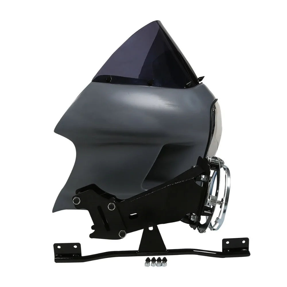 Motorcycle Front Upper Fairing Lower Leg Fairings For Harley Dyna Low Rider Street Bob