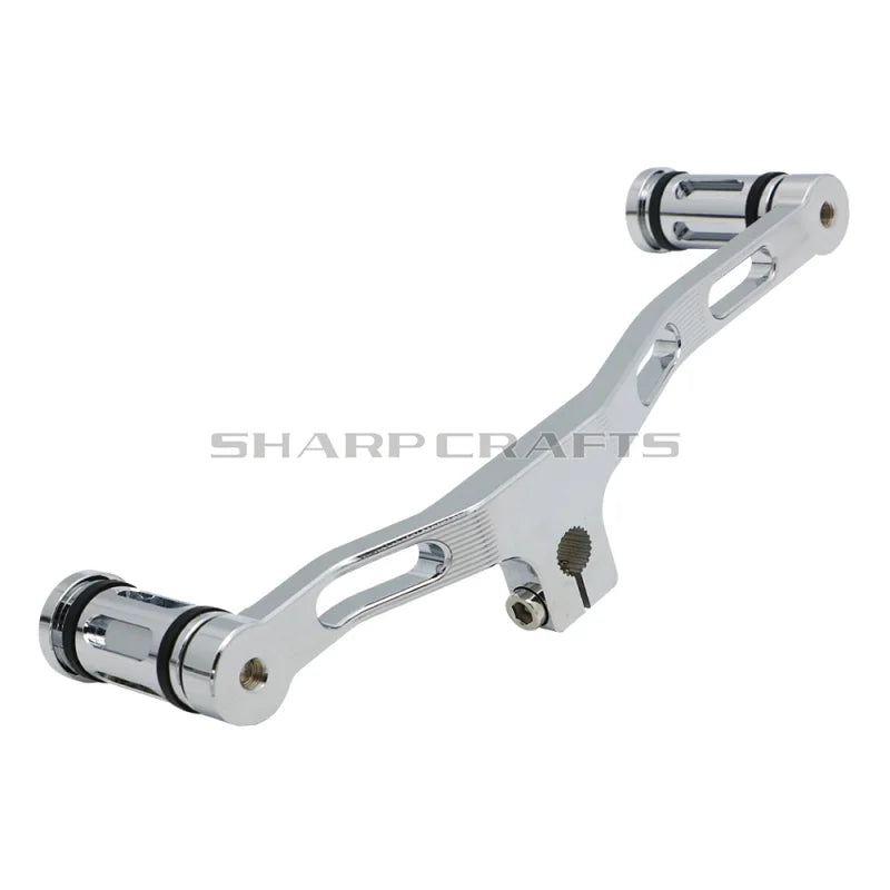 For Harley Dyna Street / Fat Bob Low Rider Super / Wide Glide Motobike CNC Mid-Controls Heel Toe Shifter Lever Shift With Pegs
