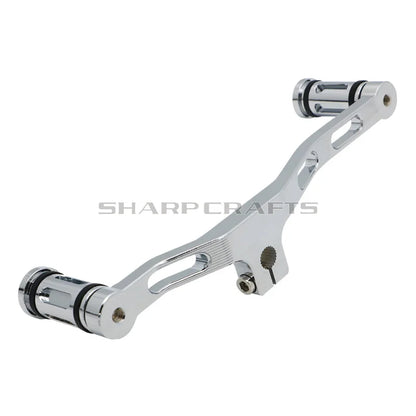 For Harley Dyna Street / Fat Bob Low Rider Super / Wide Glide Motobike CNC Mid-Controls Heel Toe Shifter Lever Shift With Pegs