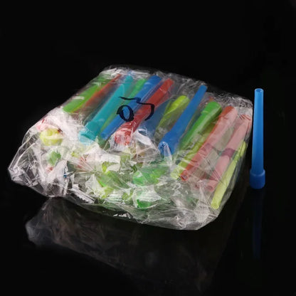 50/100pcs Shisha Mouthpiece Accessories Disposable Plastic Hookah Mouthpiece Tube 38mm Length Eco-friendly Hookah Mouthpiece