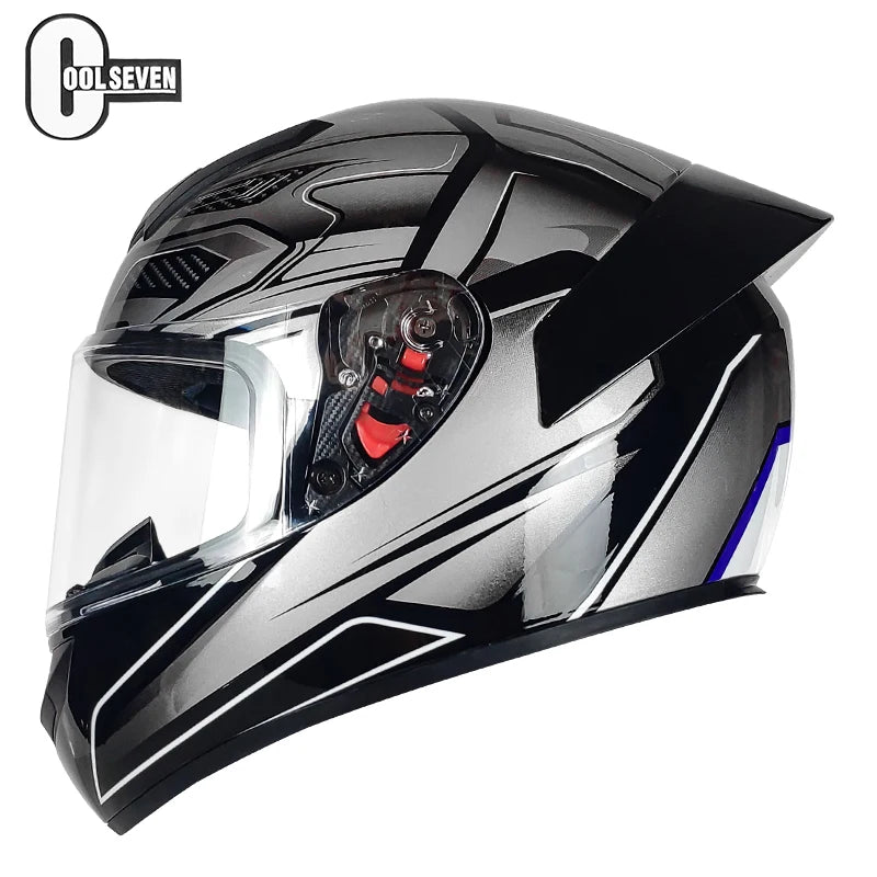 DOT Customized Color Cheap Full Face Motorcycles Helmet with Quick Release Buckle Customizable Logo/package Novel Design Helmets