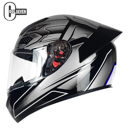 DOT Customized Color Cheap Full Face Motorcycles Helmet with Quick Release Buckle Customizable Logo/package Novel Design Helmets