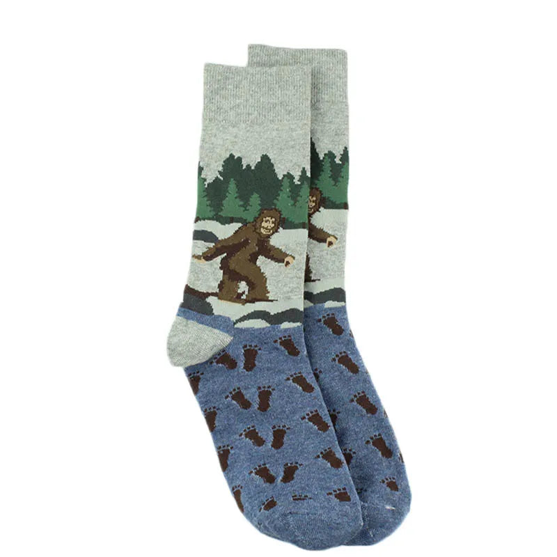 Animal Pug Elephant Lionu Funny Socks Men Chili Hamburg Pizza Crew Socks Harajuk Novelty Gift Sokken Unisex Skateboard Socks