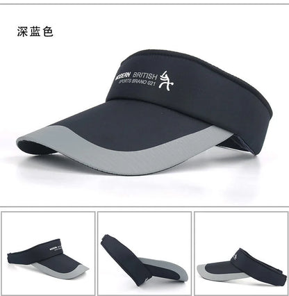 Sport Empty Top Cap  Sun Hats for Women Visor Hat Adjustable Outdoor Cap For man &women