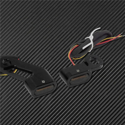 Motorcycle LED E Mark Turn Signal Light Indicator Mini Running Lamp For Harley Softail Touring Sportster XL 883 1200 FLHX Fatboy