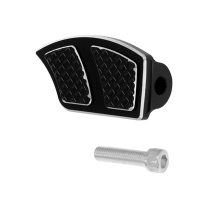 Motorcycle Front Floorboards Passenger Footboard Male Mount Foot Pegs Black/Chrome Footrest For Harley Softail Dyna XL Touring