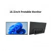 Black Pastic 14-Inch Laptop Screen Extender FHD Portable LCD Monitor for Laptops Triple Monitor Setup