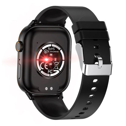 QX17 Relojes Smartwatch with Compass 2.01Inch BT Call Heart Rate Blood Oxygen IP68 Waterproof Men Sport Smart Watch 2025