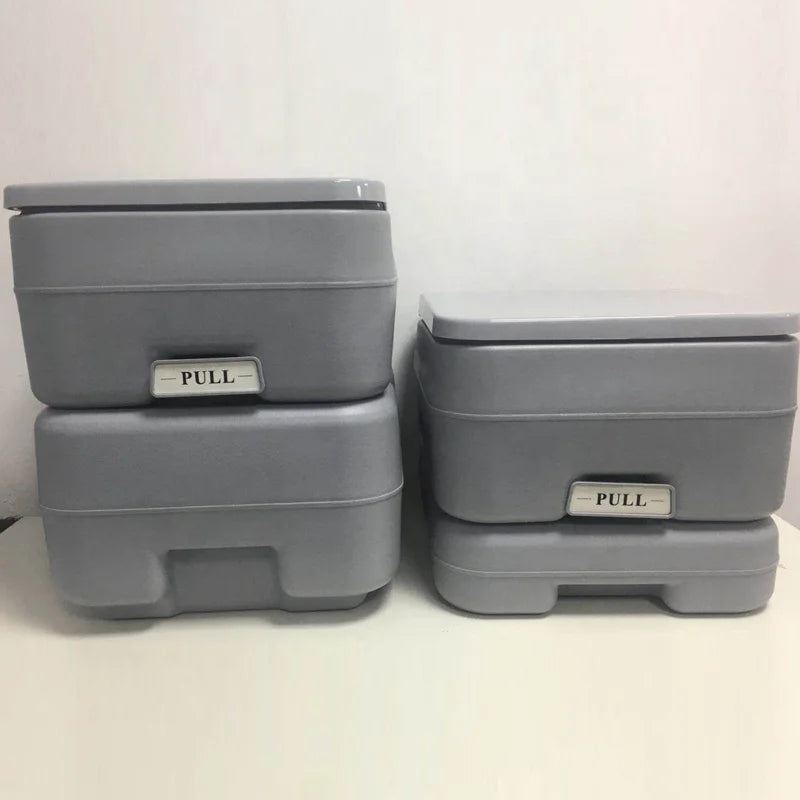 Portable Toilets Outdoor Camping Small Portable Boating Traveling Toilet Plastic Mobile Toilet