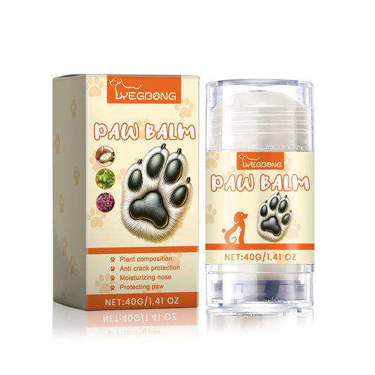 Yegbong Anti-Cracking Pet Paw Cream Stick Moisturizing Foot Care for Pets Softening and Protective for Paws