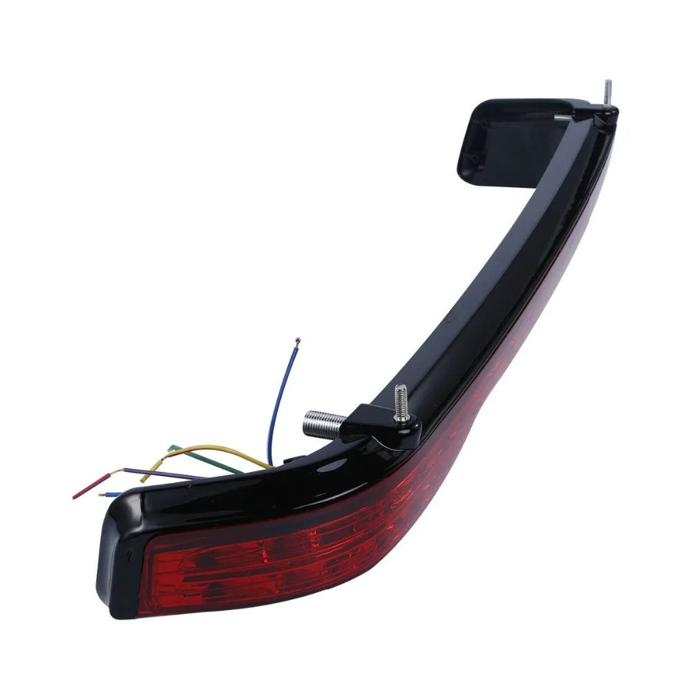 Motorcycle King Trunk LED Tail Light Speakers For Harley Touring Road King Street Glide Electra Glide 2014-2025