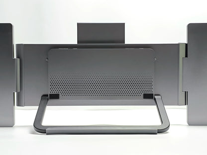 Black Pastic 14-Inch Laptop Screen Extender FHD Portable LCD Monitor for Laptops Triple Monitor Setup
