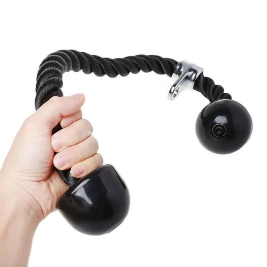 Triceps Gym Cable Push Pull Down Arm Press Bar Cable Rope Attachment for Workout Fitness Body Building Fitness Equipment