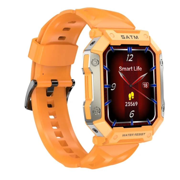 2026 Outdoor Sport Smart Watch Blood Pressure 5ATM IP68 Waterproof Bt Wristbands Smartwatch C20 for Men Android Ios