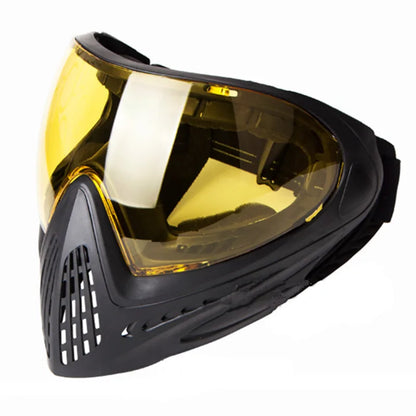 F1 Full Face Tactical Mask With Single Layer Paintball Safety Anti-fog Goggle Tactical Mask Tactical Airsoft Equipment F0022