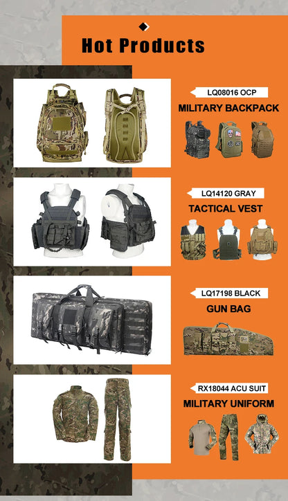 1000D Tactical Vest Sniper Chest Rig Airsoft Vest Armor Vest Gear Carrier Load Bearing Vest Hunting Clothes