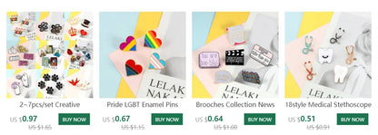 Rainbow Pin Gay Pride Brooch Cartoon Sheep Heart Enamel Lapel Pins Clothes Brooches Unisex Jewelry Gift Rainbow pencil Pin Badge