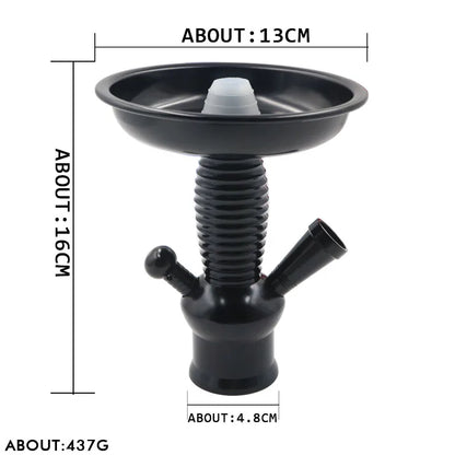 Aluminun Shisha Narguile  Hookah Stem Kit for Wine Bottle Large Hookah Chicha Most Of Bottle Cachimbas Nargile Accessories