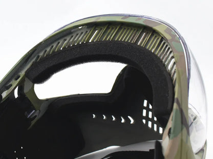 F1 Full Face Tactical Mask With Single Layer Paintball Safety Anti-fog Goggle Tactical Mask Tactical Airsoft Equipment F0022