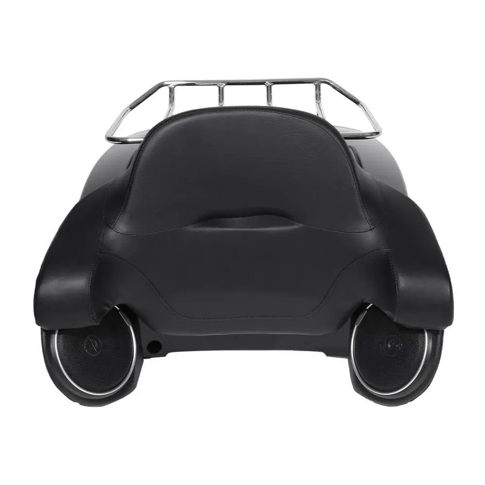 Motorcycle King Trunk Rack Light Speaker Pad For Harley Touring Trunk Road King Glide 2014-2025