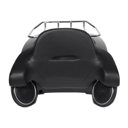 Motorcycle King Trunk Rack Light Speaker Pad For Harley Touring Trunk Road King Glide 2014-2025