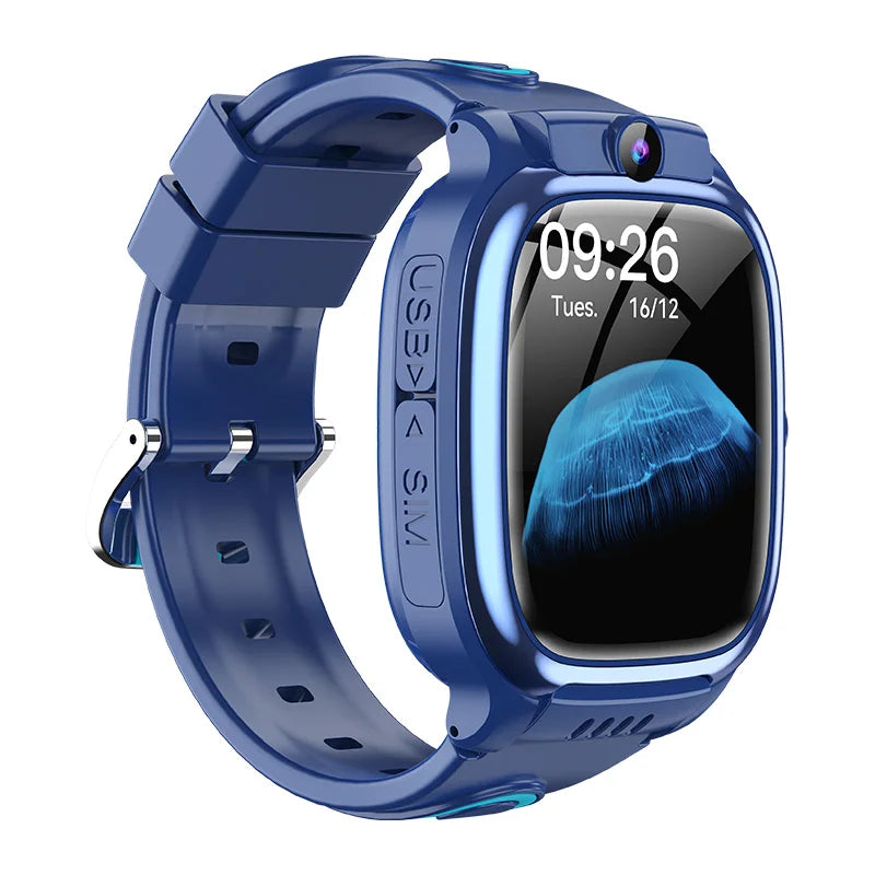 2025 Y88 Smartwatch Children Video Call 1.69inch Screen Anti-Lost LBS+WiFi Positioning 4G Kids Smart Watch with Sim Card