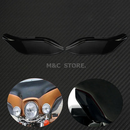 Motorcycle Batwing Air Deflector Fairing Side Windshield Plastic For Harley Touring Street Glide Road King Electra FLHX  96-2013
